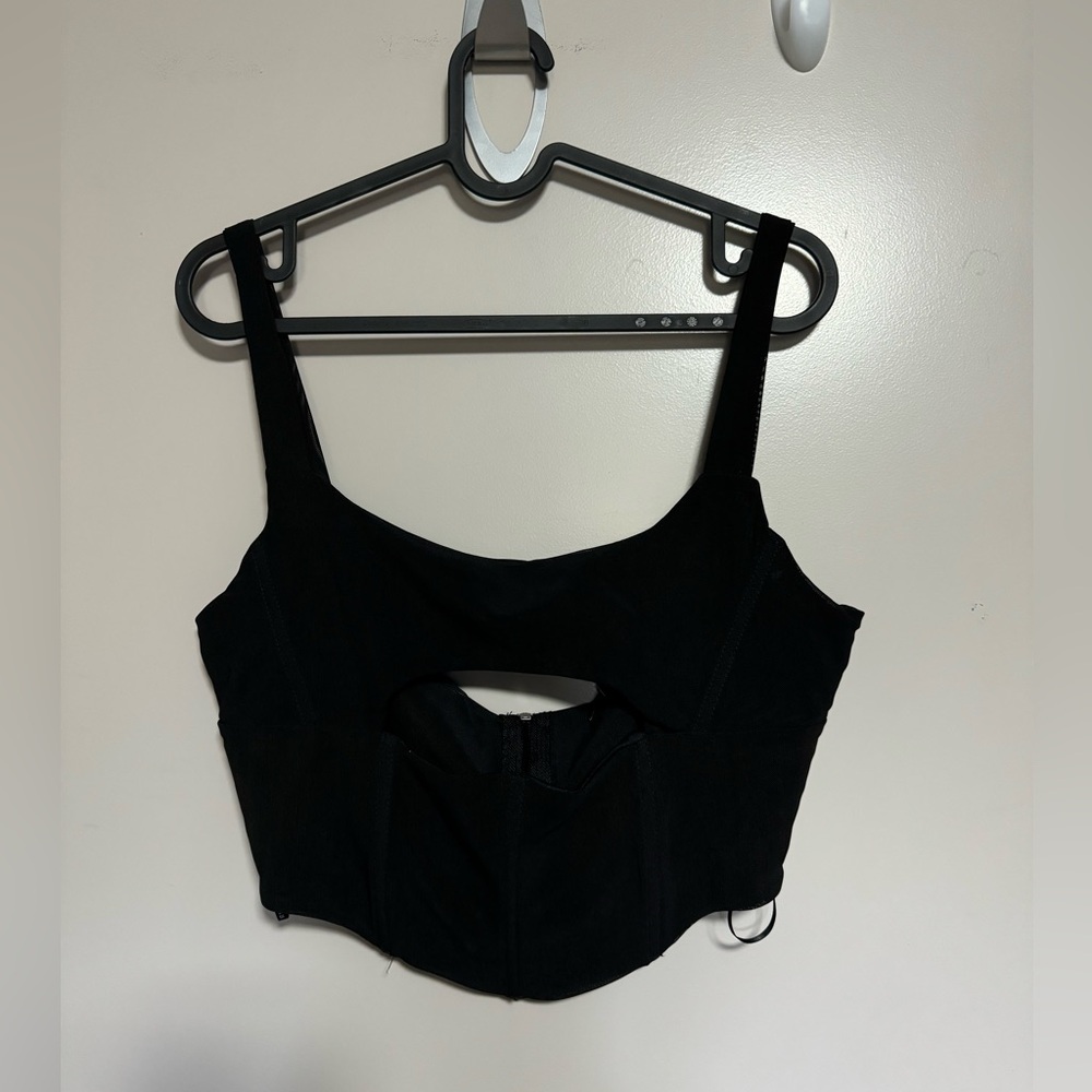 Forever 21 Corset Crop Top